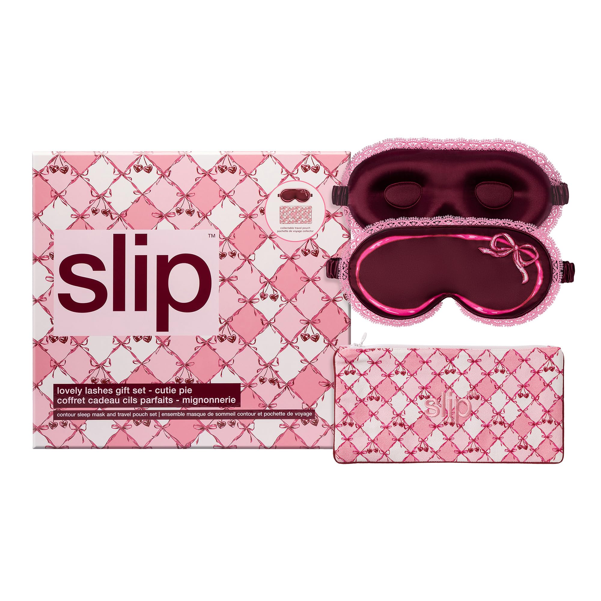 slip Lovely Lashes Gift Set – Cutie Pie Edition – Crimson Pure